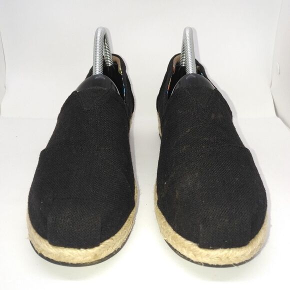Bobs By Skechers Highlight High Jinx Espadrilles Women's Size 9.5 Black, Tan - Picture 3 of 8